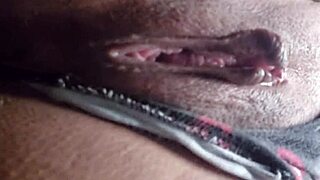 Latina babe gets caught masturbating in the bathroom and squirts all over herself